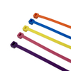 Custom Black & White Nylon Cable Tie Plastic Strip Lock Nylon Cable Tie