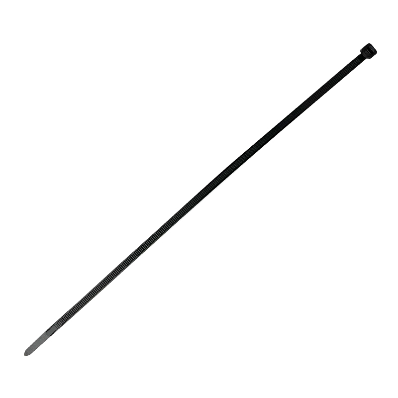 Custom Black & White Nylon Cable Tie Plastic Strip Lock Nylon Cable Tie