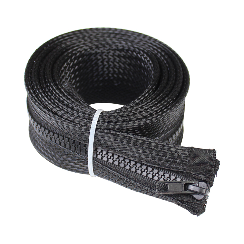 Zipper Braided Wrap