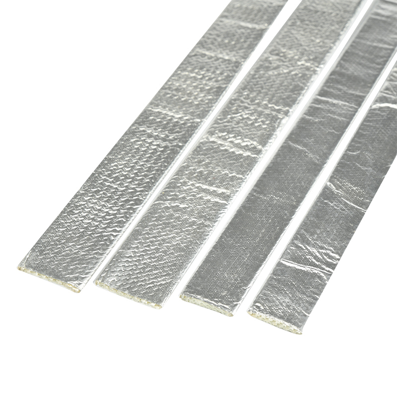 Aluminium foil glass sleeving in high-temperature cable work