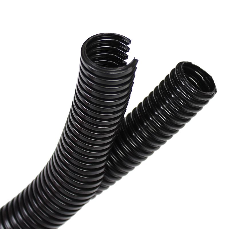 Corrugated conduit pipe: routing industrial wiring safely